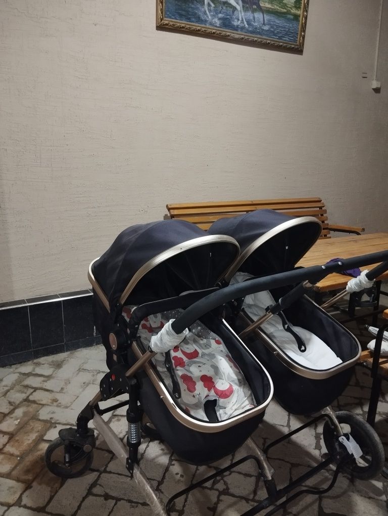 Сифатли 2в1 болалар араваси, яхши ҳолатда