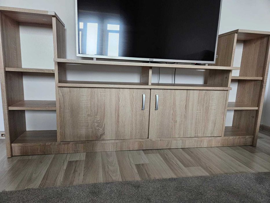 Comodă TV EVETOFTE stejar deschis JYSK