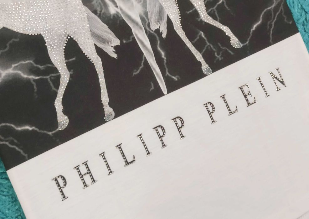 Tricou dama Philipp Plein White