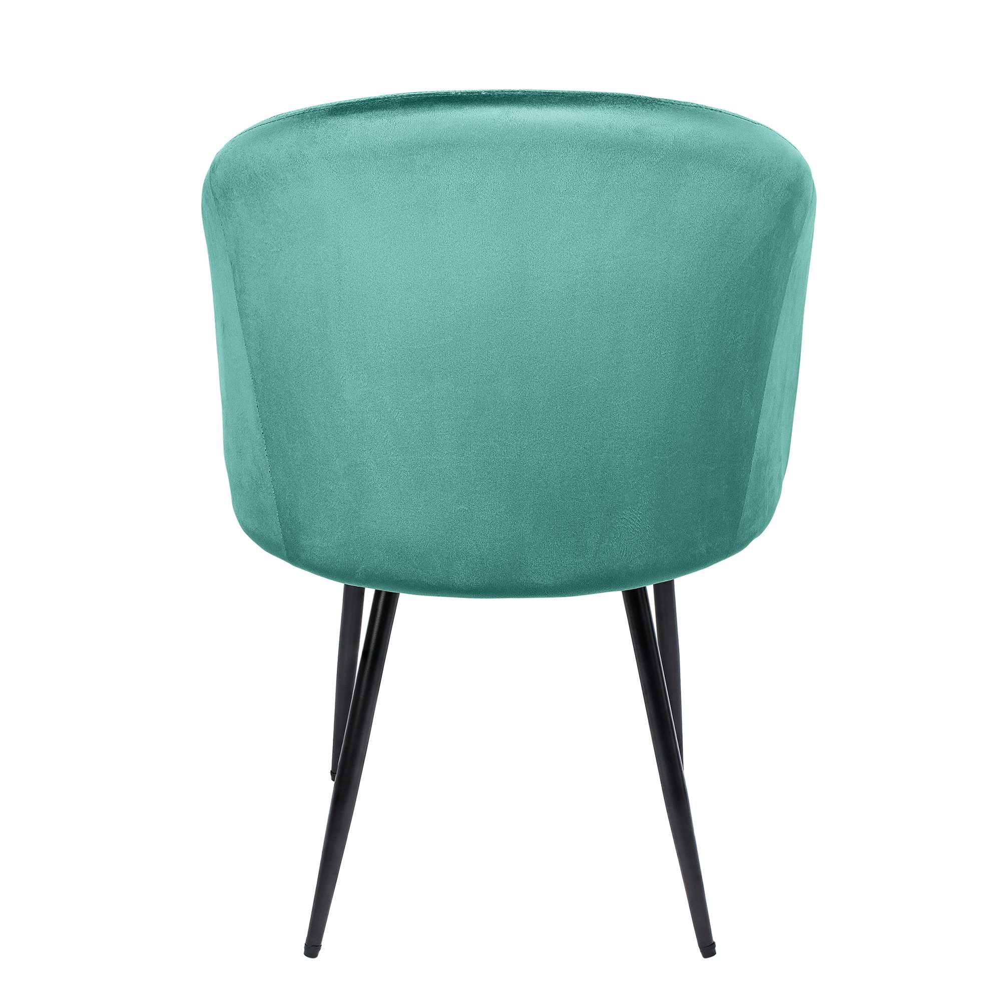 RESIGILAT Set 2 Scaune tip Fotoliu Dining/Bucatarie Dr.Home - Verde