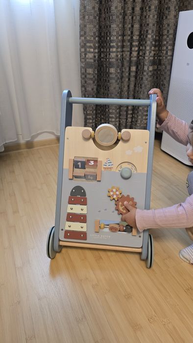 Antemergator din lemn, cu activitati Little Dutch Sailors Bay