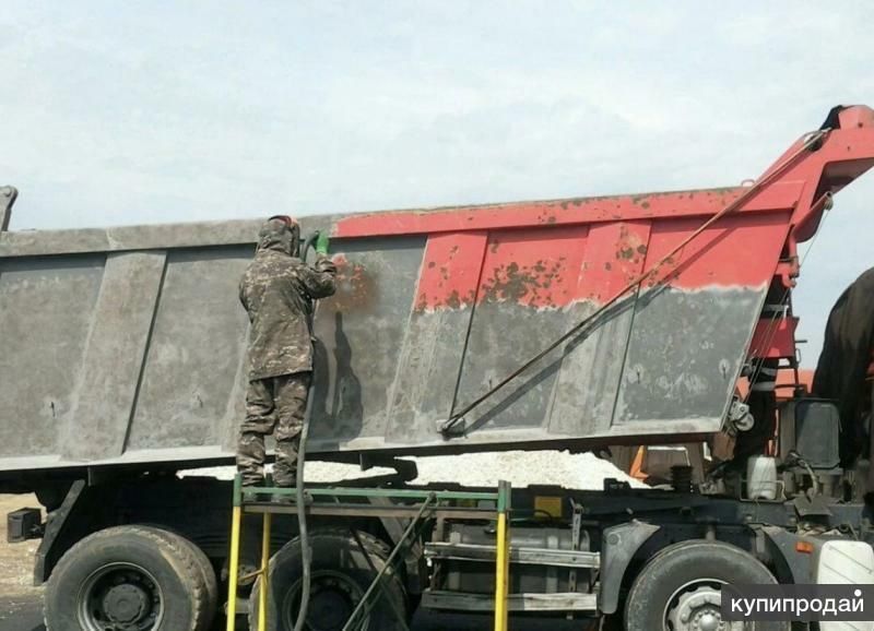 Пескоструй, Пескоструйная очистка