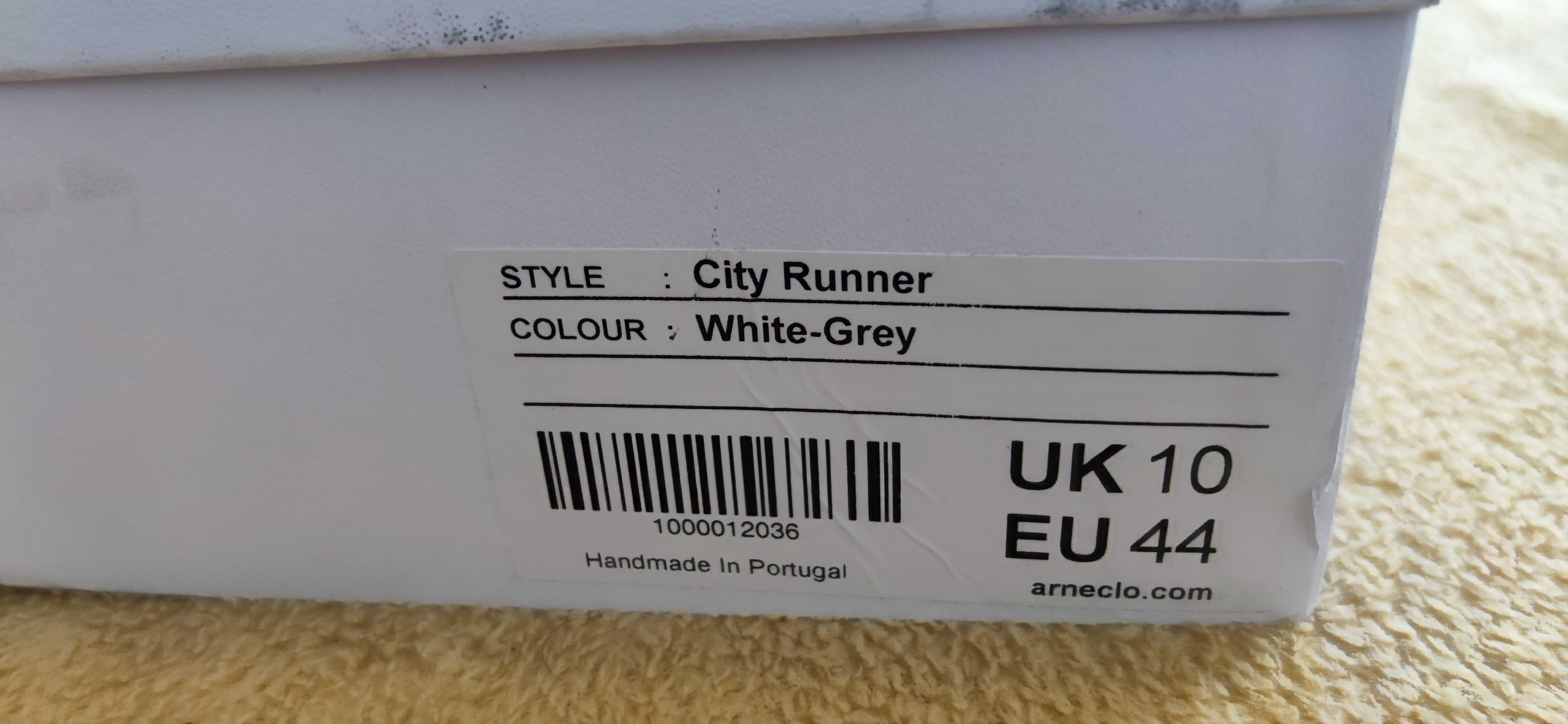 Arne City Runner White - Grey. Marimea 44