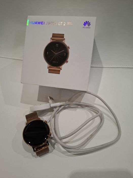 Huawei Watch GT 2 Gold 42mm – отлично състояние!