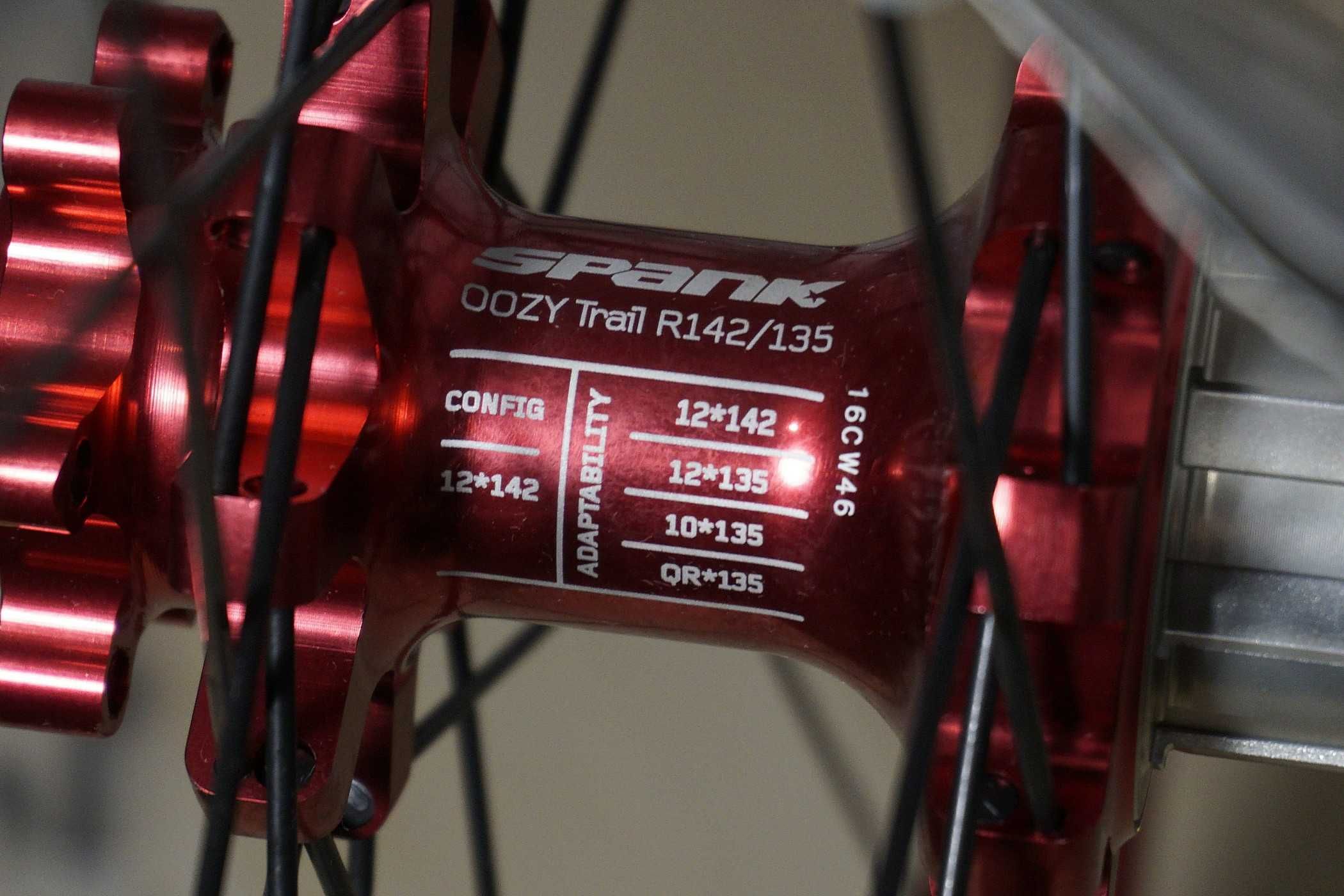 29" Капли Wheelset Spank Oozy Trail 295 RED - 15x100, 12x142 / Вкл.ДДС