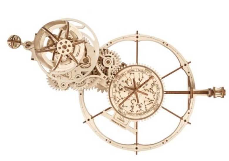Puzzle 3D mecanic - Sistemul solar - NOU