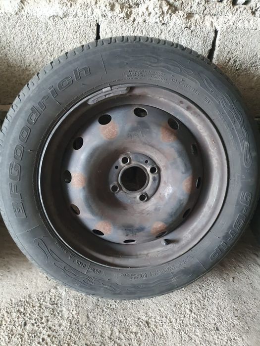 Jante + cauciucuri 5.5Jx15 ET43