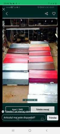 Tablă cutată zincata zinc aluminiu colorată preț negociabil transport