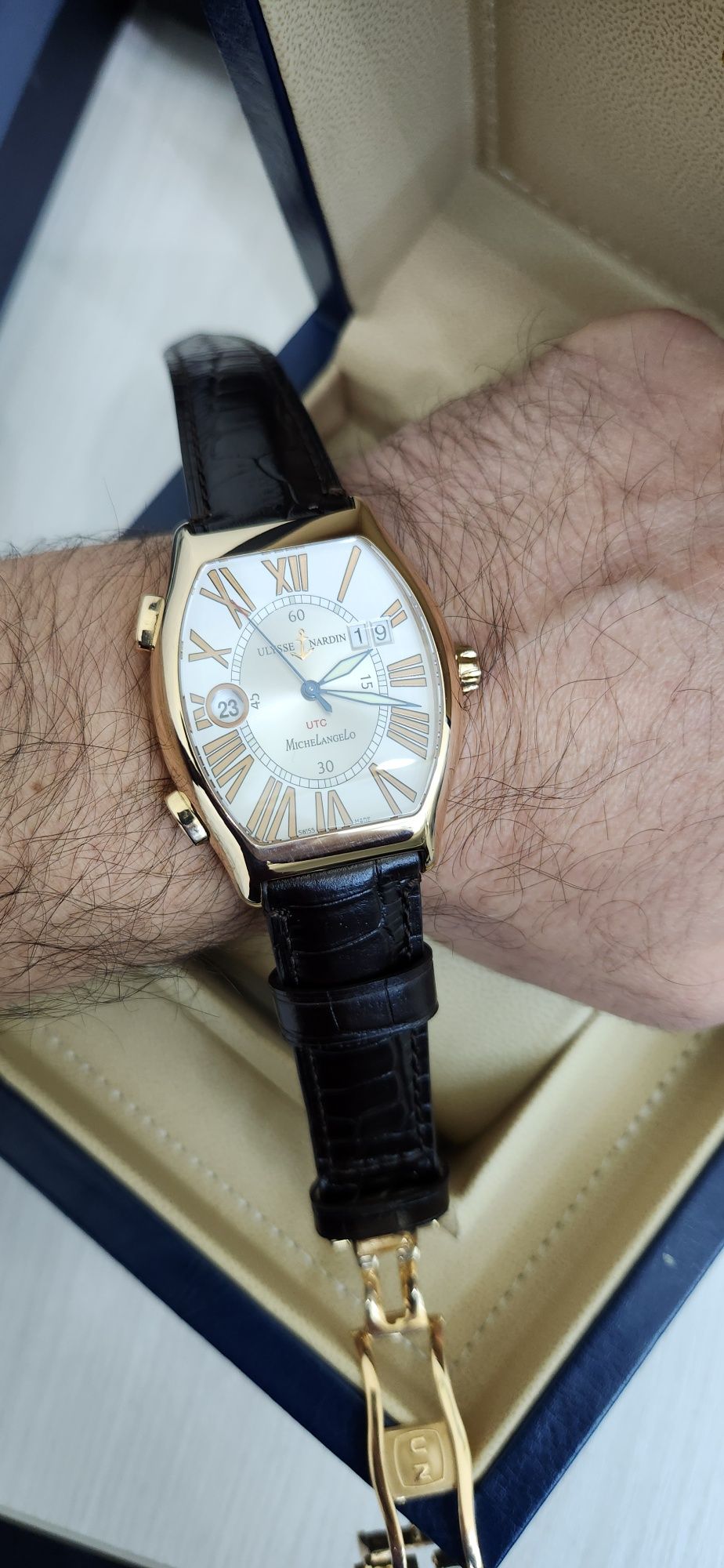 Ulysse Nardin michelangelo Оригинал!