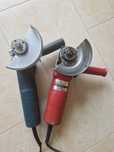 Milwaukee AG9-125XE , Bosch GWS 750 - polizor unghiular