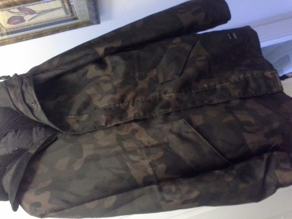 Haina din piele și geacă barbat