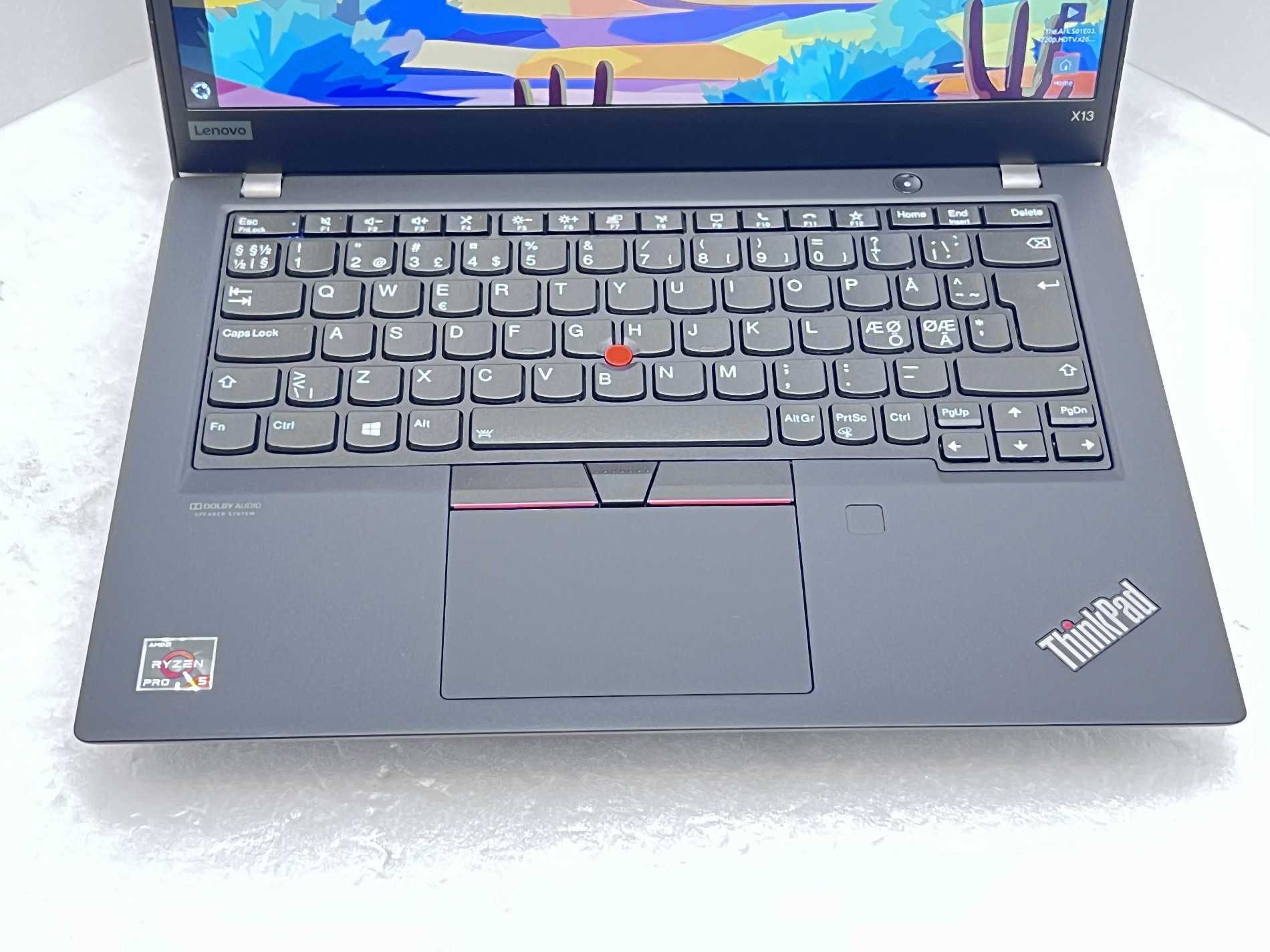 Lenovo ThinkPad X13 13.3 IPS 5 PRO 4650U 16GB 260GB/>Отлично състояние
