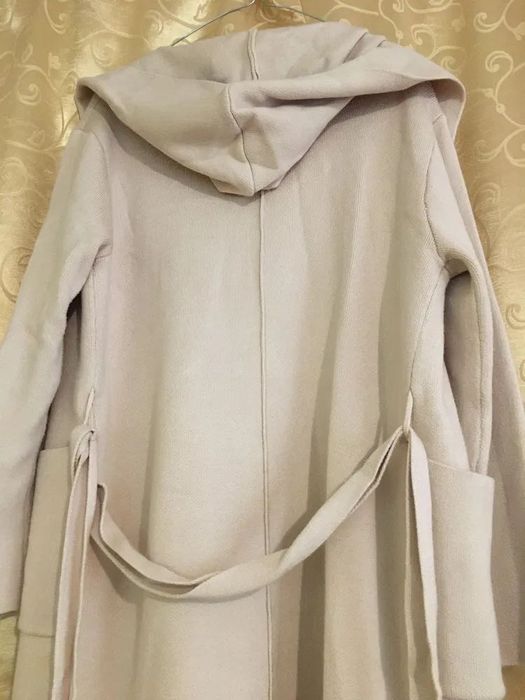 Cardigan bej lung măr 38