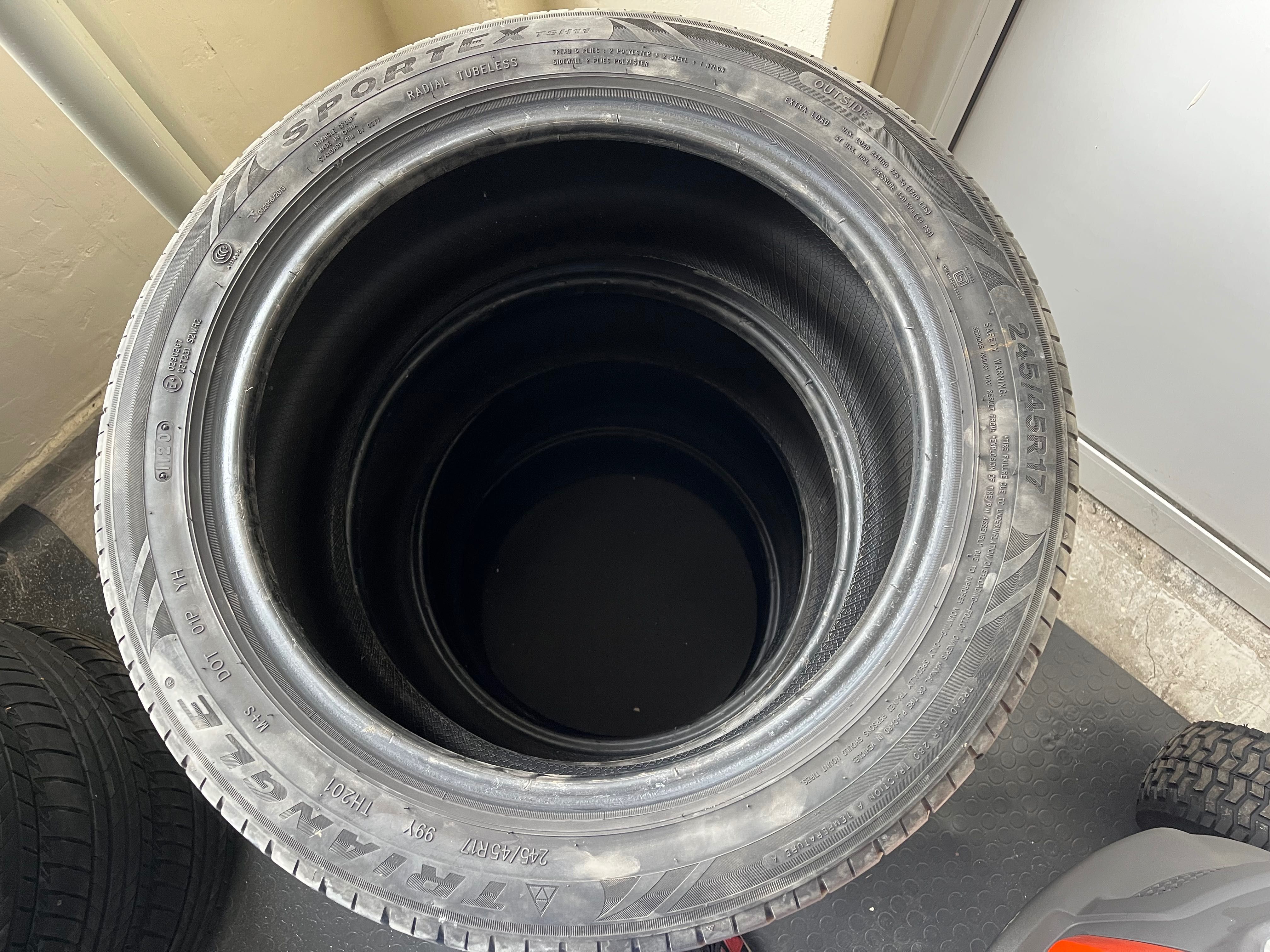 Продавам летни гуми 245/45R17