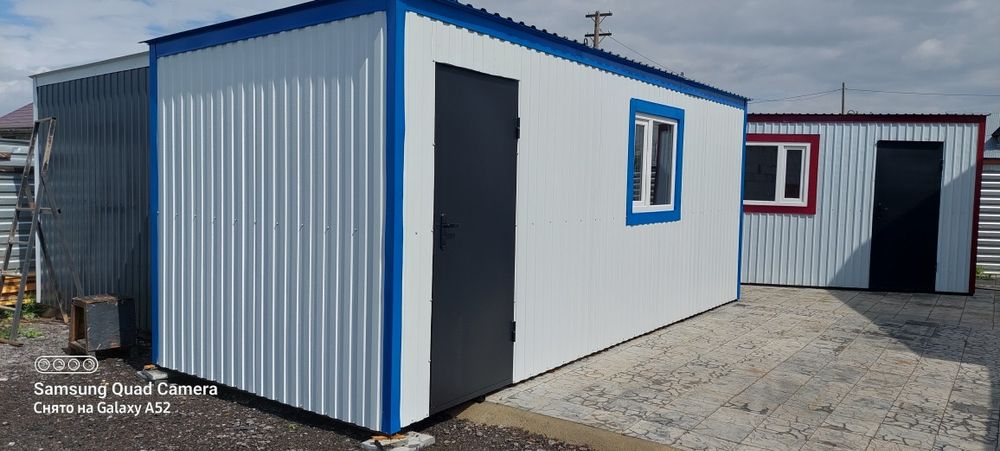 Киоск Павильон торговый / бытовка / киоск / модуль 2.5×5 готовый под к