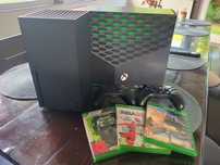 Se vinde Xbox Series X 1T+2 Maneta+3 Jocuri+Garantie