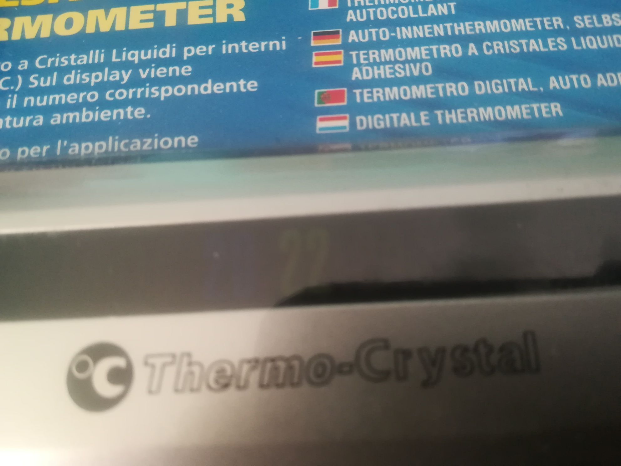 Termometru cu cristale lichide