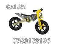 Bicicletă Motocross echilibru-Din lemn fara pedale-Nou-J21