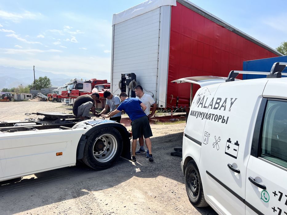 Аккумуляторы на фуру грузовые вольво в алматы с доставкой