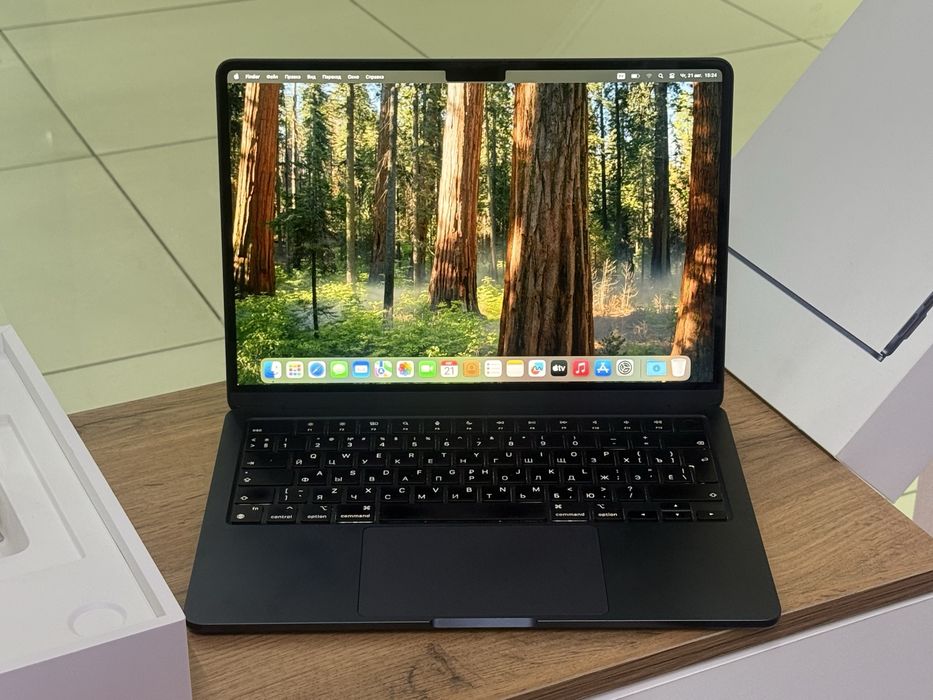 16GB/MacBook Air 13.6 M3 2024 EAC Midnight/16GB RAM/SSD256GB/емк 98%