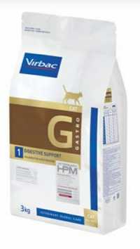 Virbac Gastro 1 Digestive Support - hrana uscata pentru pisici, 3kg.