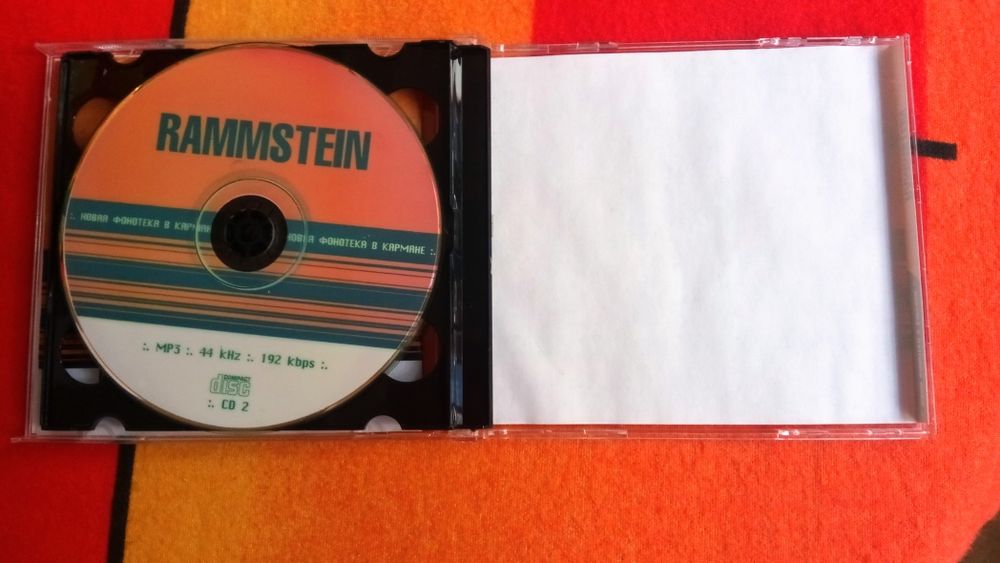 "Рамщайн"- два МР3 диска комплект
