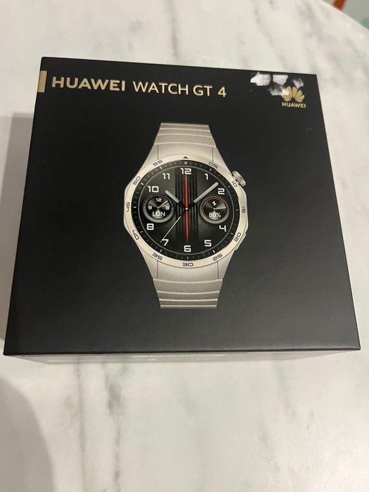 Huawei watch gt 4 grey stainles steel strap 46mm