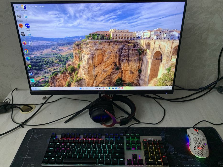 Игравой компьютер с монитором 165гц