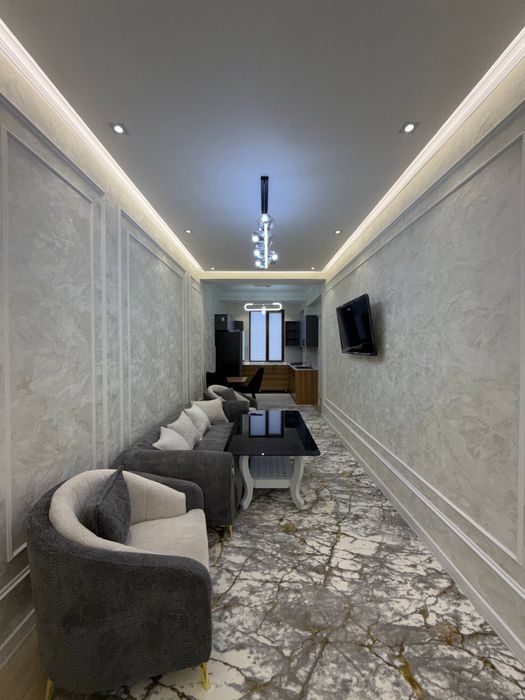 Продается 3х комнатная студия квартира с евро ремонтом с мебелью