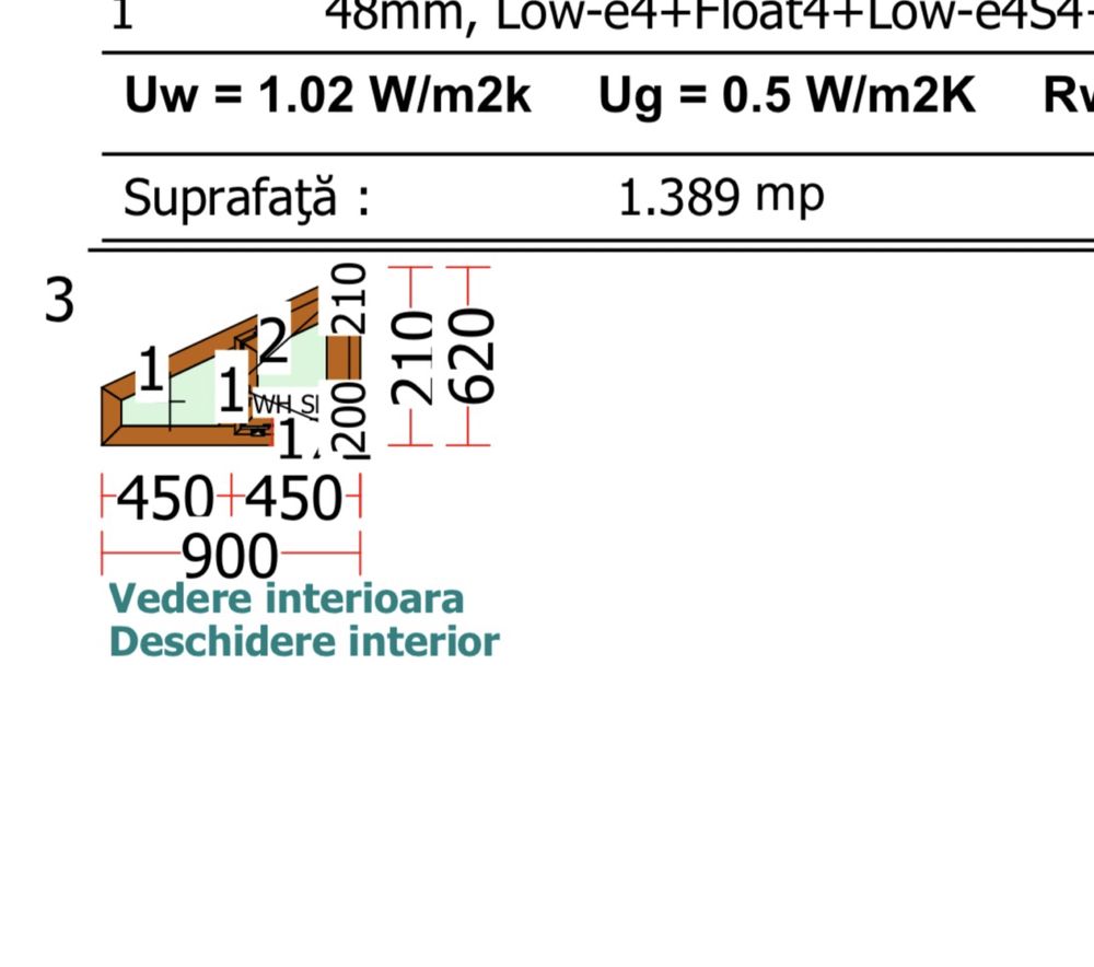 Tamplarie Pvc cu geam termopan