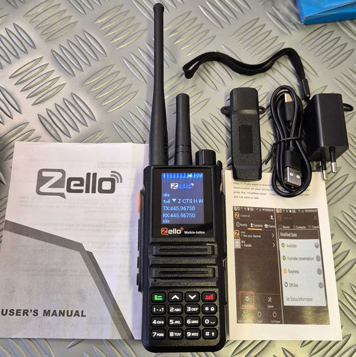 Zello BQ-889 радиостанция 10W с 4g , WiFi, Dual sim