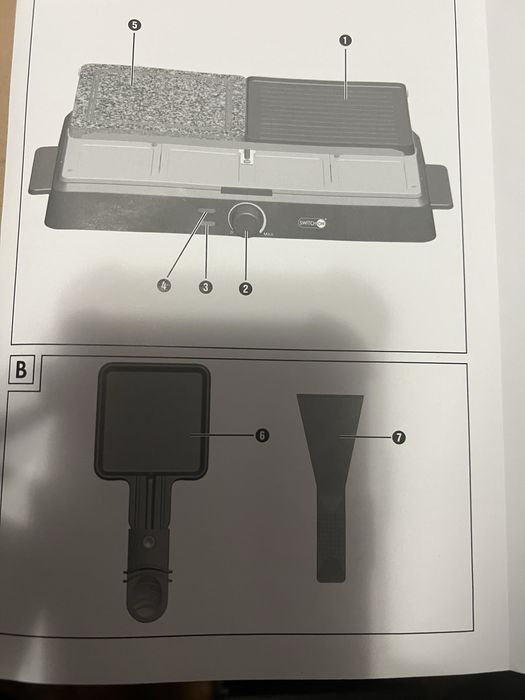 Grill electric Switch on