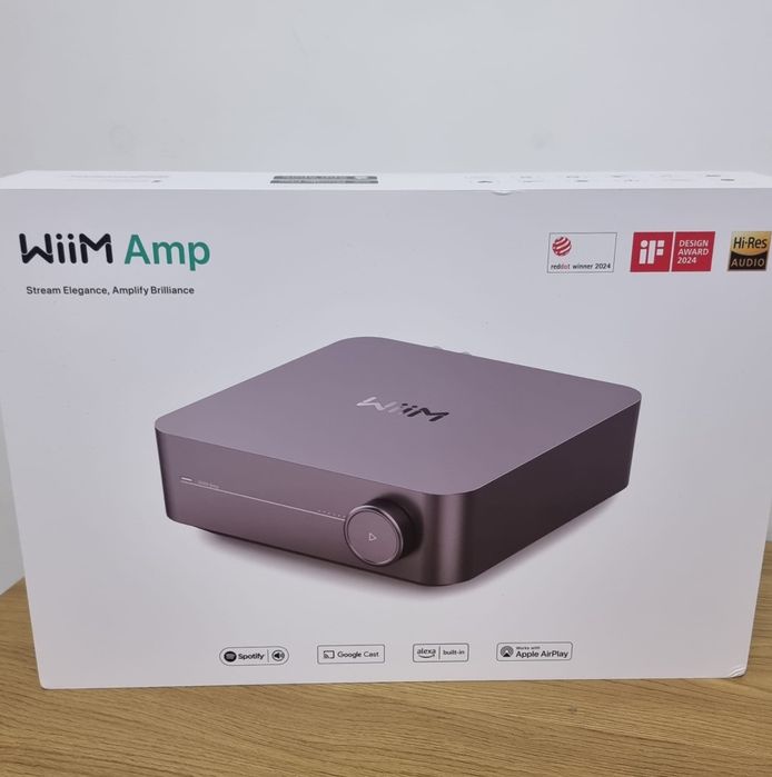 Wiim amp amplificator WiFi streamer