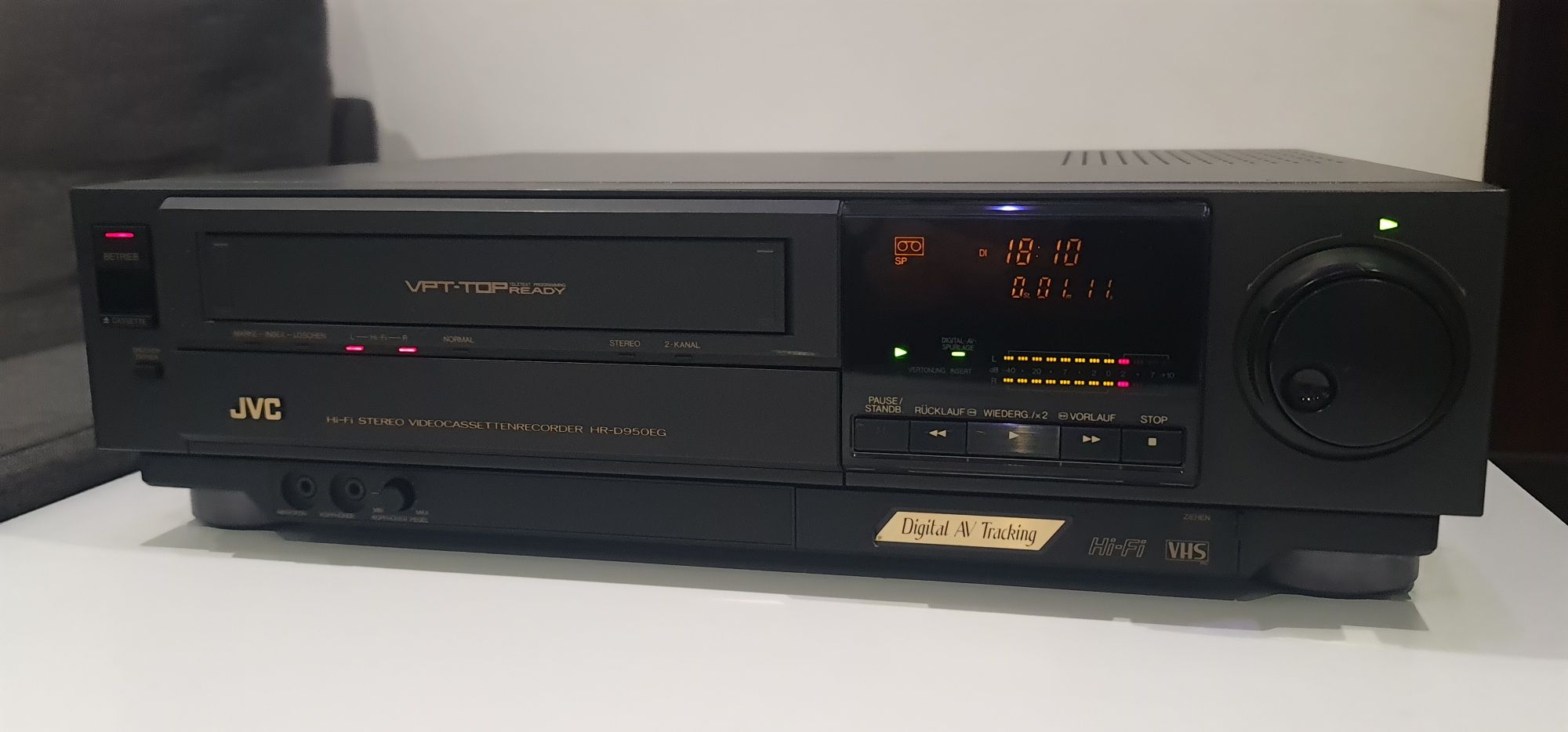 JVC HR-D950EG videorecorder VHS vârf de gamă în stare perfectă