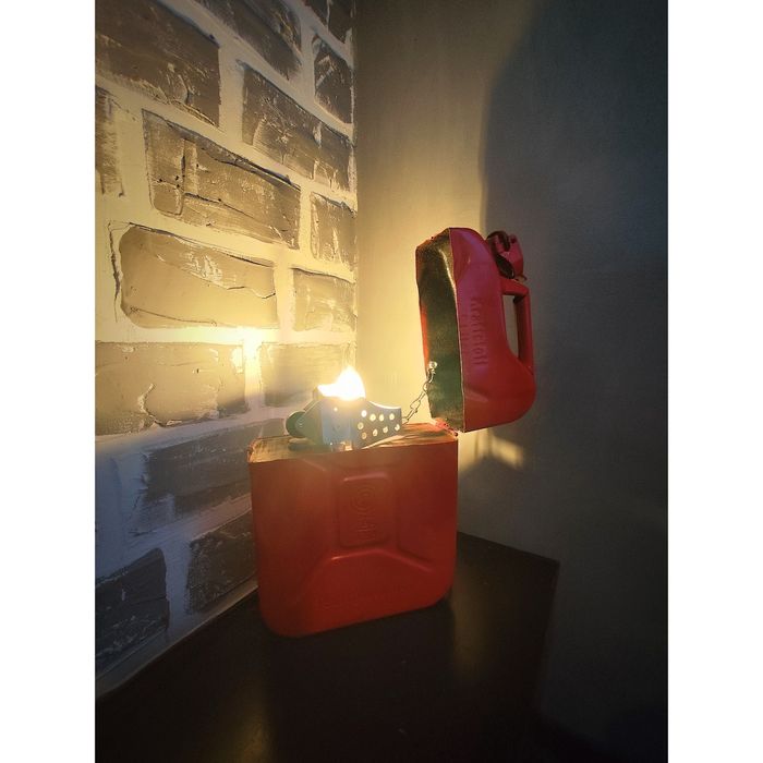 Настолна лампа запалка стил Zippo