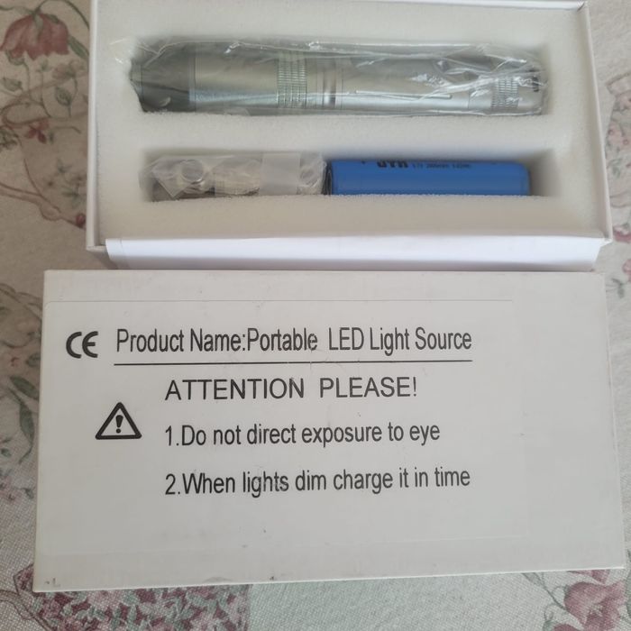 Sursă led mobilă pentru endoscop..scoape