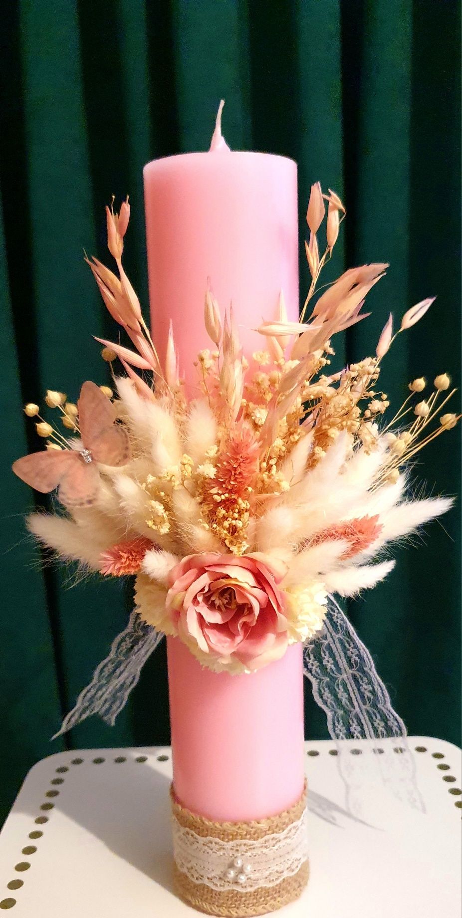 Lumanari botez/nunta si aranjamente florale