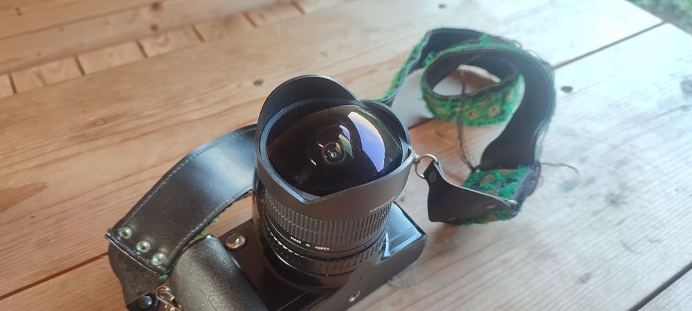 Obiectiv Fisheye canon ef walimex 8mm 3.5aspherical