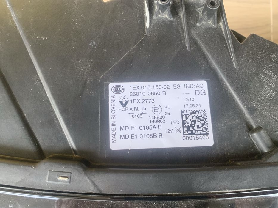 Far Renault Austral full led stanga/dreapta an2023/2024/2025