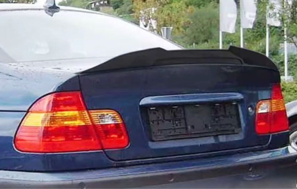 Черен PSM спойлер за E46 седан