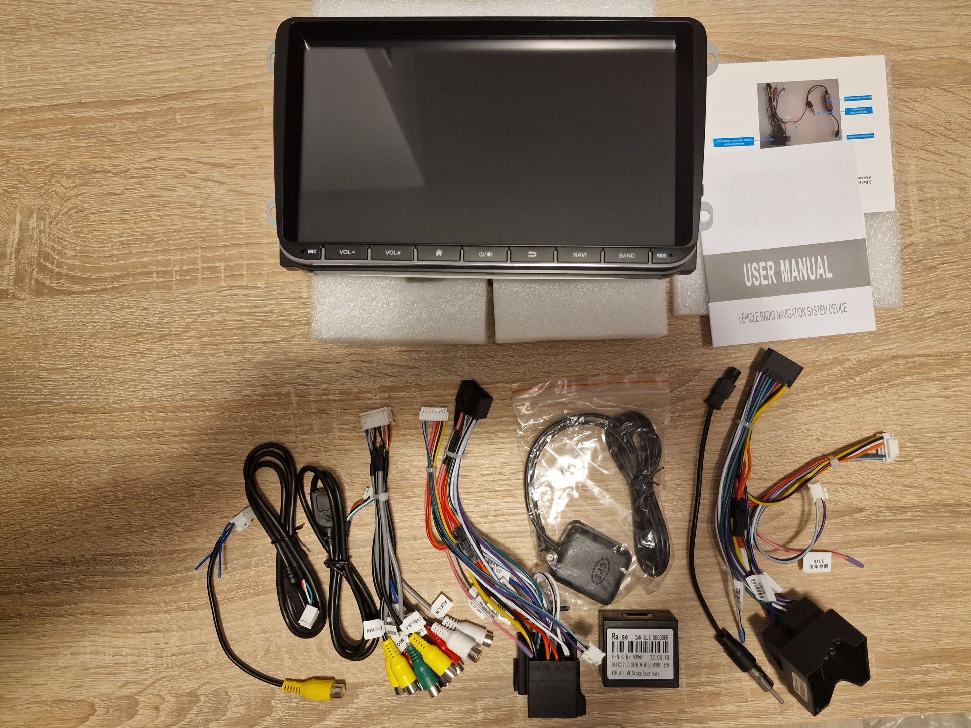 Navigatie Player Android Auto Carplay VW Skoda Seat 1/2/4GB RAM
