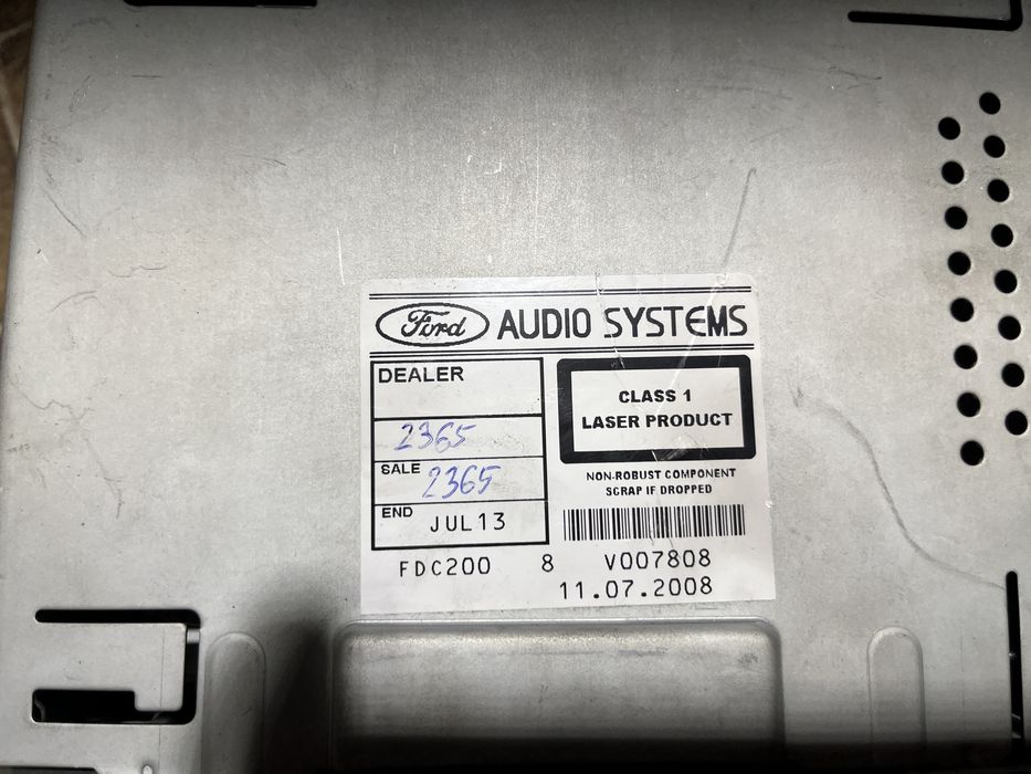 Mediaplayer Ford 6000CD