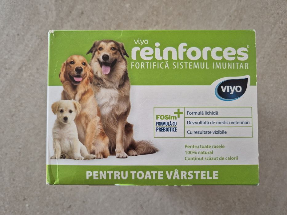 Supliment nutritiv pentru caini prebiotice Viyo Reinforces
