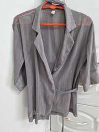 Женская блузка серебристого цвета