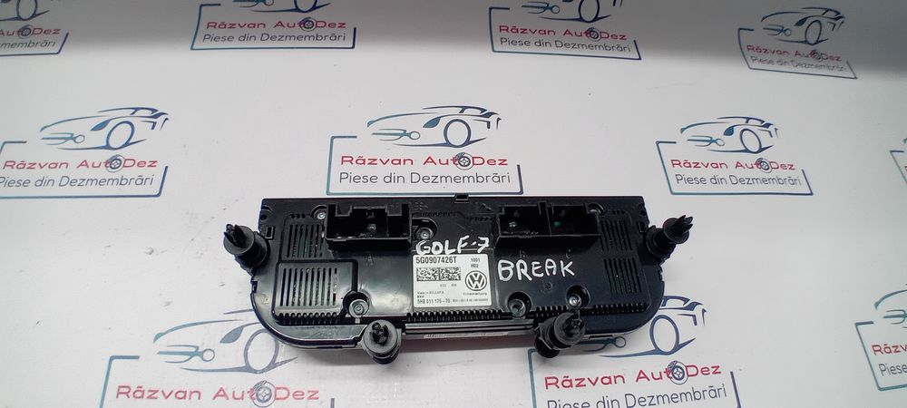 panou comanda clima volkswagen golf 7 break 2015