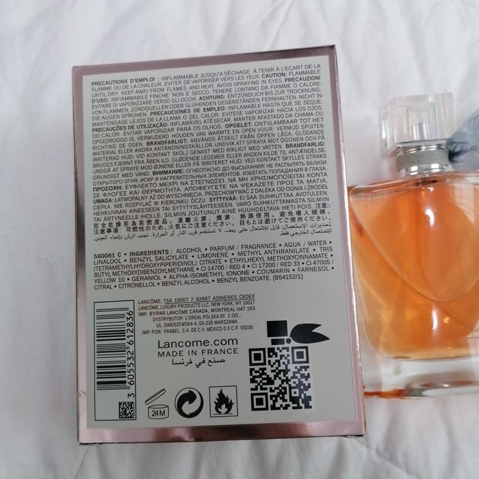 La vie est belle Lancome