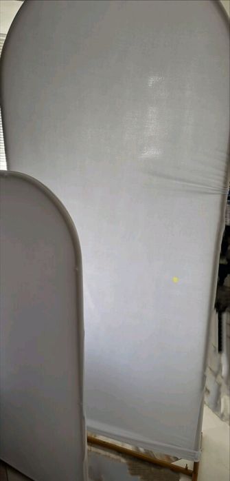 Бял Винил за арка/ парти декорация, украса