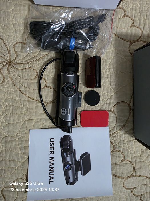 Camera auto dubla Dash Cam model D50 noua