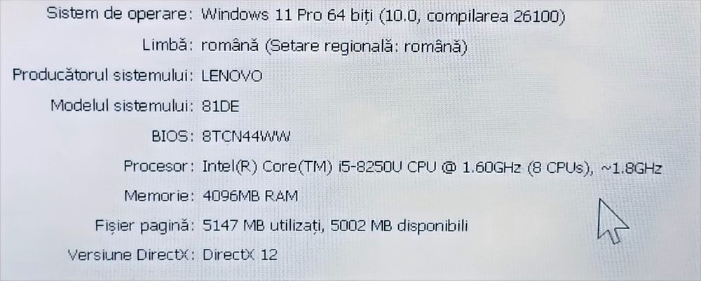 Vând laptop Lenovo ideapad 330 custom