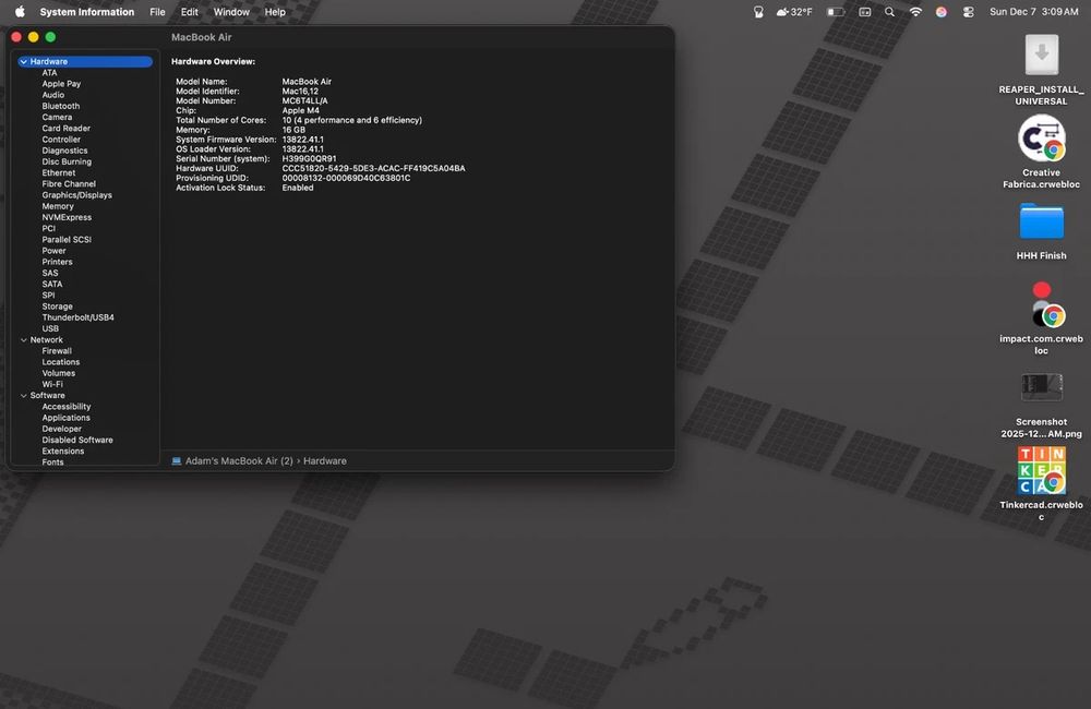 Apple MacBook Air 13" M4 chip 16GB RAM 256GB SSD Sky Blue MC6T4LL/A 20